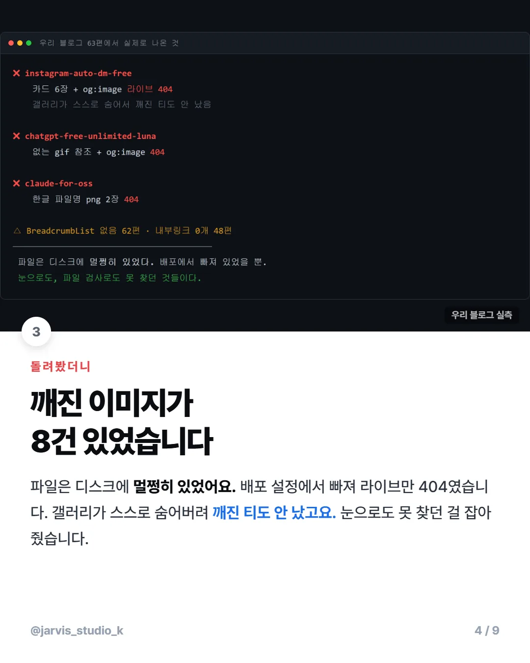 claude-seo 한국어 검증 4/9