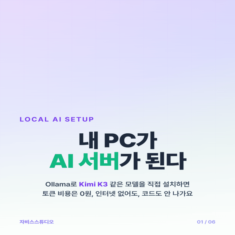 Ollama 카드뉴스 슬라이드쇼