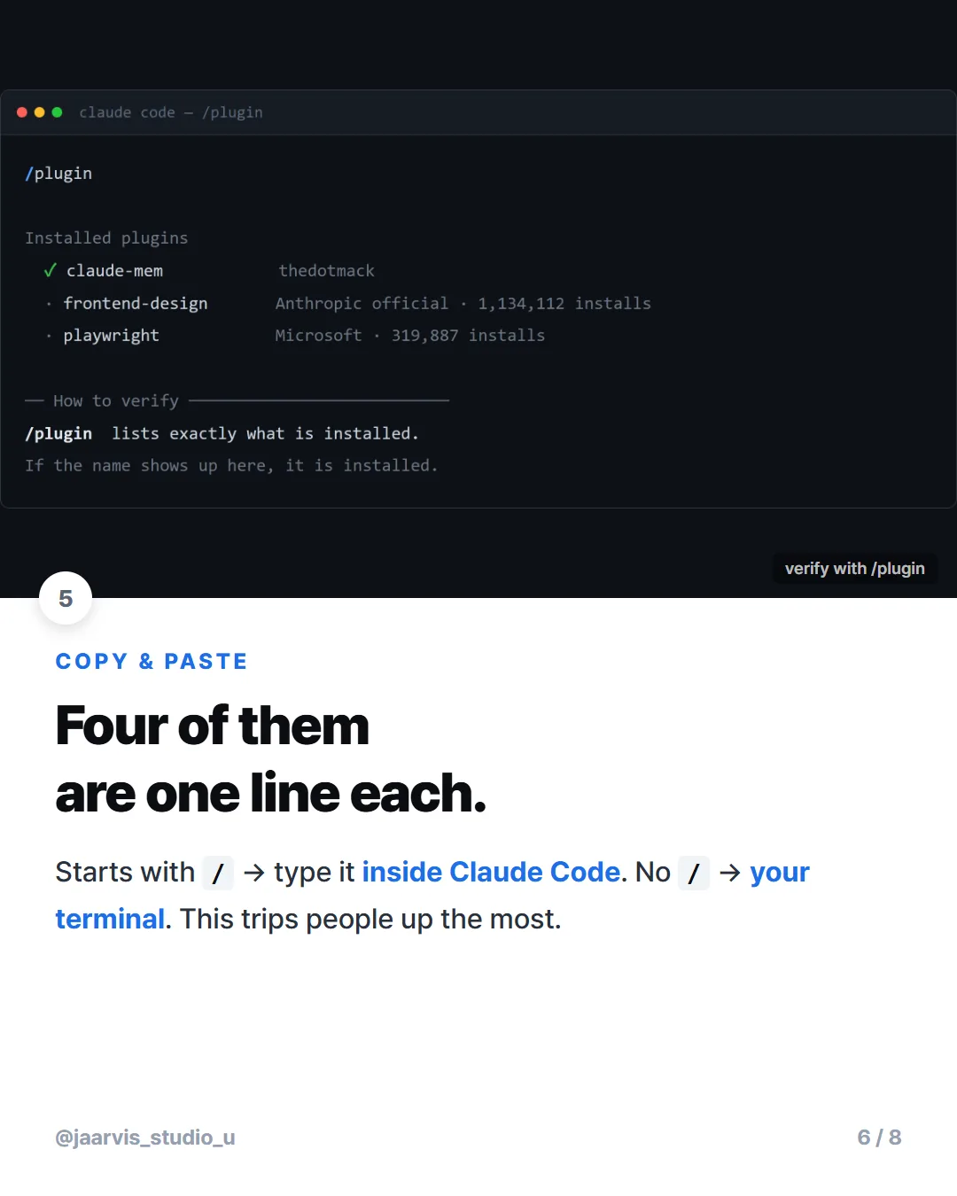 Playwright — the AI drives the browser