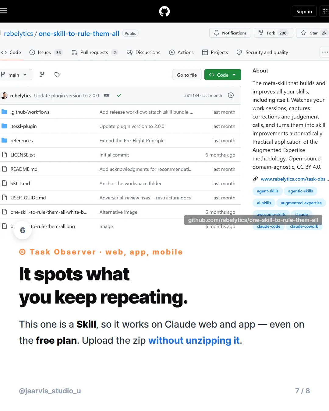 Task Observer — the only one that works on the web