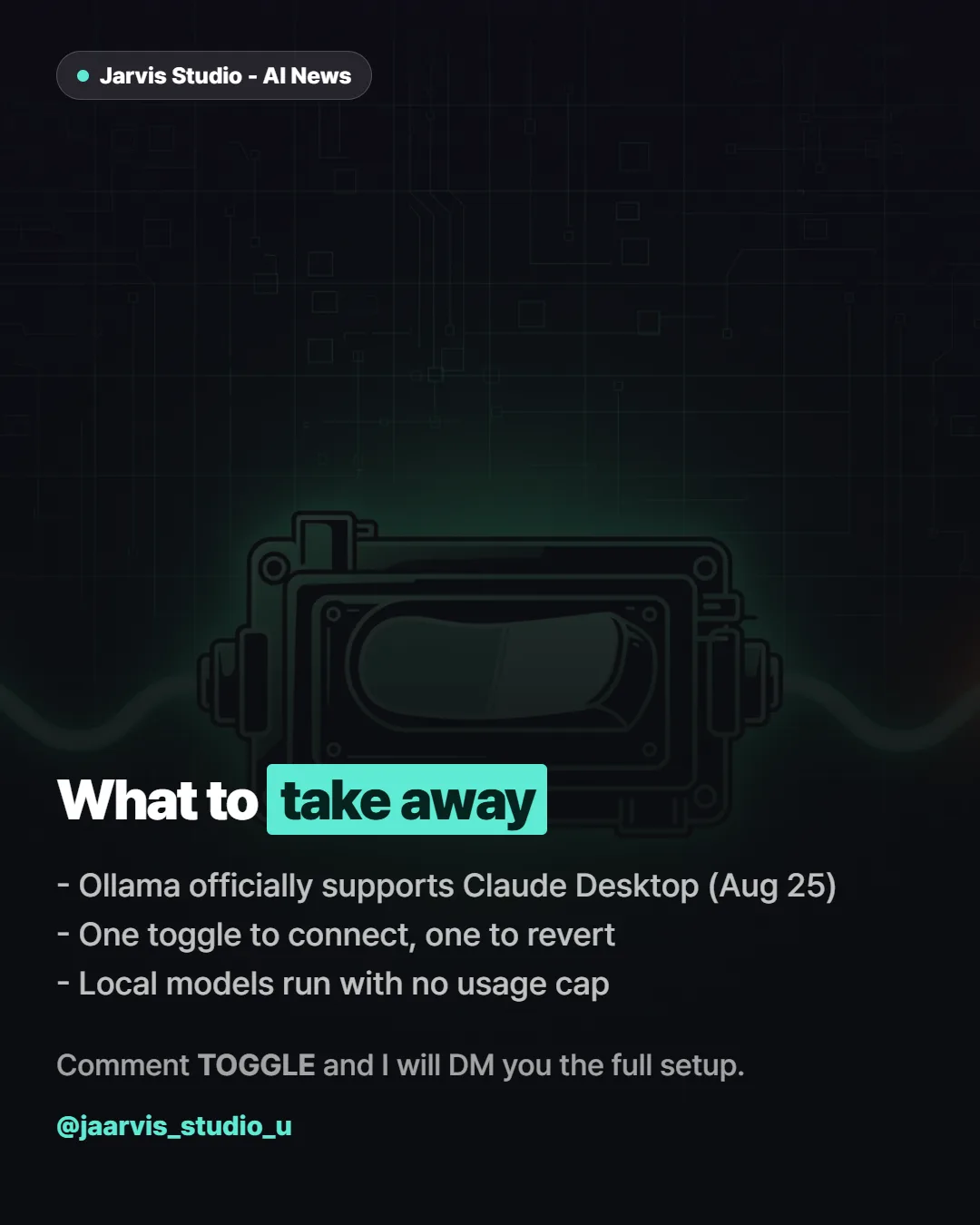 Claude Desktop x Ollama 7/7